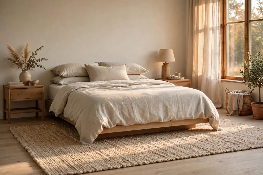 What Size Rug Under a Bed? 8×10 for Queen, 9×12 for King